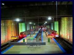 O'Hare International Airport 12 - subway station, trains to the city